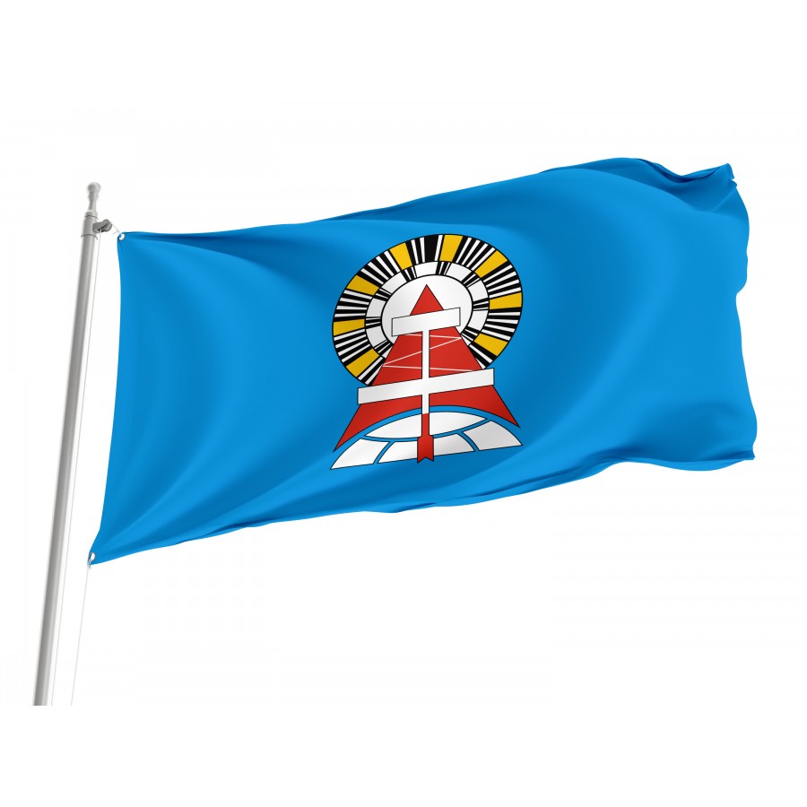 Flag Of Noyabrsk, Patriotic Flags, Unique Design Print, Flags For Indoor & Outdoor Use - High Quality Russia for Indoor and Outdoor Use
