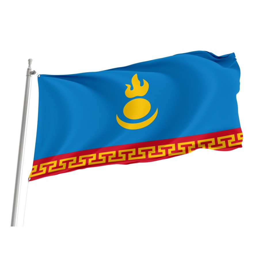 Flag Of Nukutsky Rayon, Patriotic Flags, Unique Design Print, Flags For Indoor & Outdoor Use - High Quality Russia for Indoor and Outdoor Use