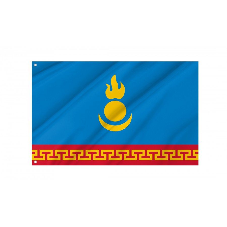 Flag Of Nukutsky Rayon, Patriotic Flags, Unique Design Print, Flags For Indoor & Outdoor Use - High Quality Russia for Indoor and Outdoor Use