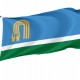 Flag of Oktyabrsky, Patriotic Flags, Unique Design Print, Flags for Indoor & Outdoor Use - Imagine 1