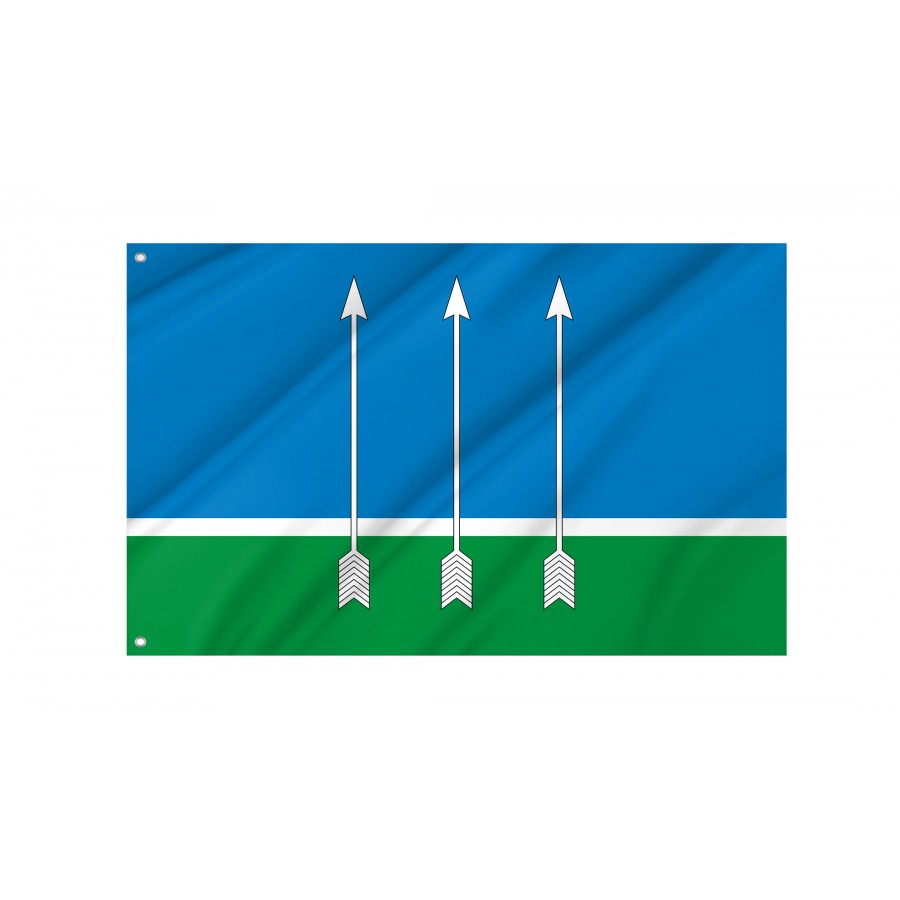 Flag Of Ozyorny, Patriotic Flags, Unique Design Print, Flags For Indoor & Outdoor Use - High Quality Russia for Indoor and Outdoor Use