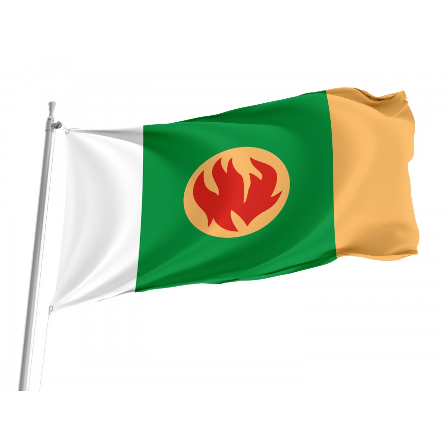 Flag Of Pikalyovo, Patriotic Flags, Unique Design Print, Flags For Indoor & Outdoor Use - High Quality Russia for Indoor and Outdoor Use