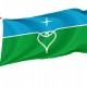 Flag of Povorovo, Patriotic Flags, Unique Design Print, Flags for Indoor & Outdoor Use - Imagine 1