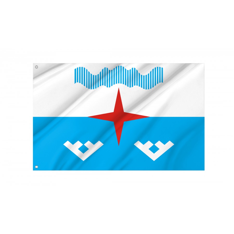 Flag Of Primorsko-Kuysky Selsovet, Patriotic Flags, Unique Design Print, Flags For Indoor & Outdoor Use - High Quality Russia for Indoor and Outdoor Use