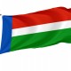 Flag of Prokopevsky Rayon, Patriotic Flags, Unique Design Print, Flags for Indoor & Outdoor Use - Imagine 1