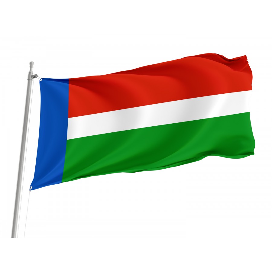 Flag Of Prokopevsky Rayon, Patriotic Flags, Unique Design Print, Flags For Indoor & Outdoor Use - High Quality Russia for Indoor and Outdoor Use