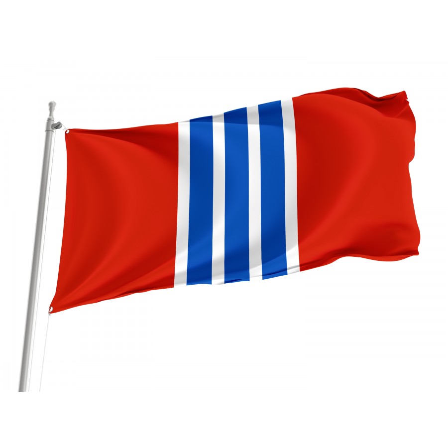 Flag Of Rudnyansky Rayon, Patriotic Flags, Unique Design Print, Flags For Indoor & Outdoor Use - High Quality Russia for Indoor and Outdoor Use