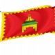 Flag of Rural Settlement Kushalino, Patriotic Flags, Unique Design Print, Flags for Indoor & Outdoor Use - Imagine 1