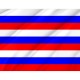 Flag of Russia 9 Stripes, Patriotic Flags, Unique Design Print, Flags for Indoor & Outdoor Use - Imagine 2