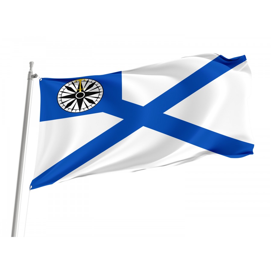 Flag Of Russia Naval 1829 Hydro, Patriotic Flags, Unique Design Print, Flags For Indoor & Outdoor Use - High Quality Russia for Indoor and Outdoor Use