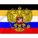 Flag of Russia Combined Tricolor with Coat of Arms, Patriotic Flags, Unique Design Print, Flags for Indoor & Outdoor Use - Imagine 2
