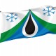 Flag of Severny Rayon, Patriotic Flags, Unique Design Print, Flags for Indoor & Outdoor Use - Imagine 1