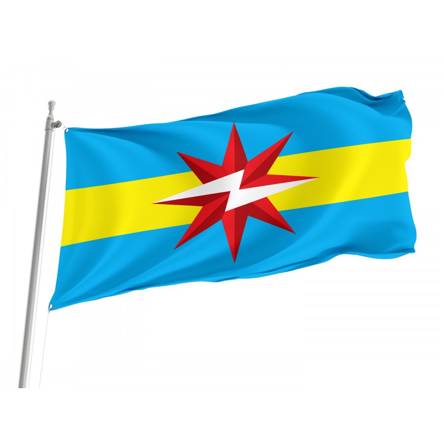 Flag Of Sharypovo, Patriotic Flags, Unique Design Print, Flags For Indoor & Outdoor Use - High Quality Russia for Indoor and Outdoor Use