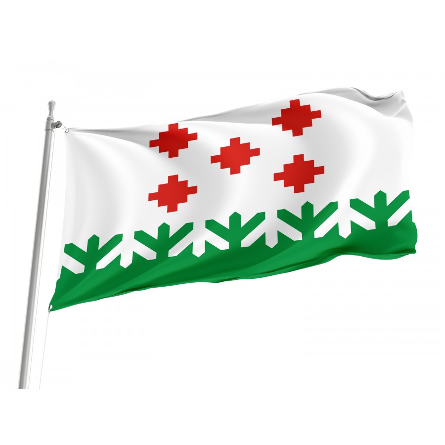 Flag Of Siyavskoe Rural Settlement, Patriotic Flags, Unique Design Print, Flags For Indoor & Outdoor Use - High Quality Russia for Indoor and Outdoor Use