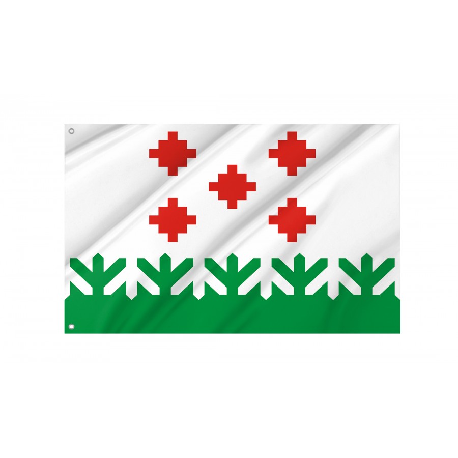 Flag Of Siyavskoe Rural Settlement, Patriotic Flags, Unique Design Print, Flags For Indoor & Outdoor Use - High Quality Russia for Indoor and Outdoor Use