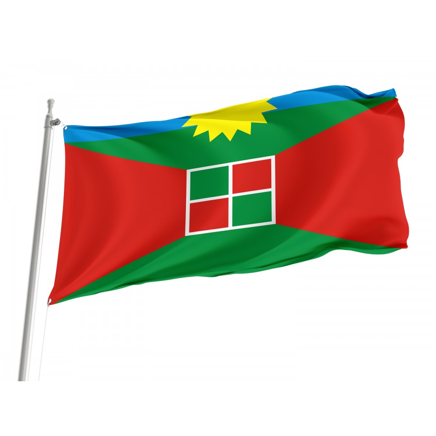 Flag Of Smyshlyaevka, Patriotic Flags, Unique Design Print, Flags For Indoor & Outdoor Use - High Quality Russia for Indoor and Outdoor Use