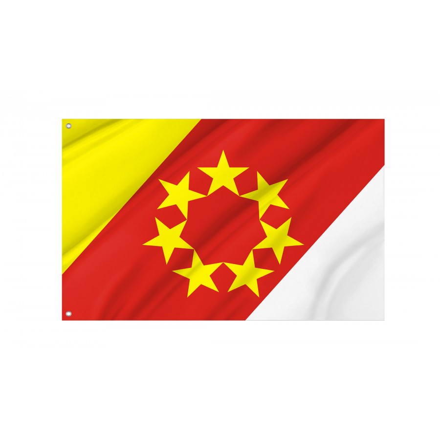 Flag Of Stepnovsky Rayon, Patriotic Flags, Unique Design Print, Flags For Indoor & Outdoor Use - High Quality Russia for Indoor and Outdoor Use