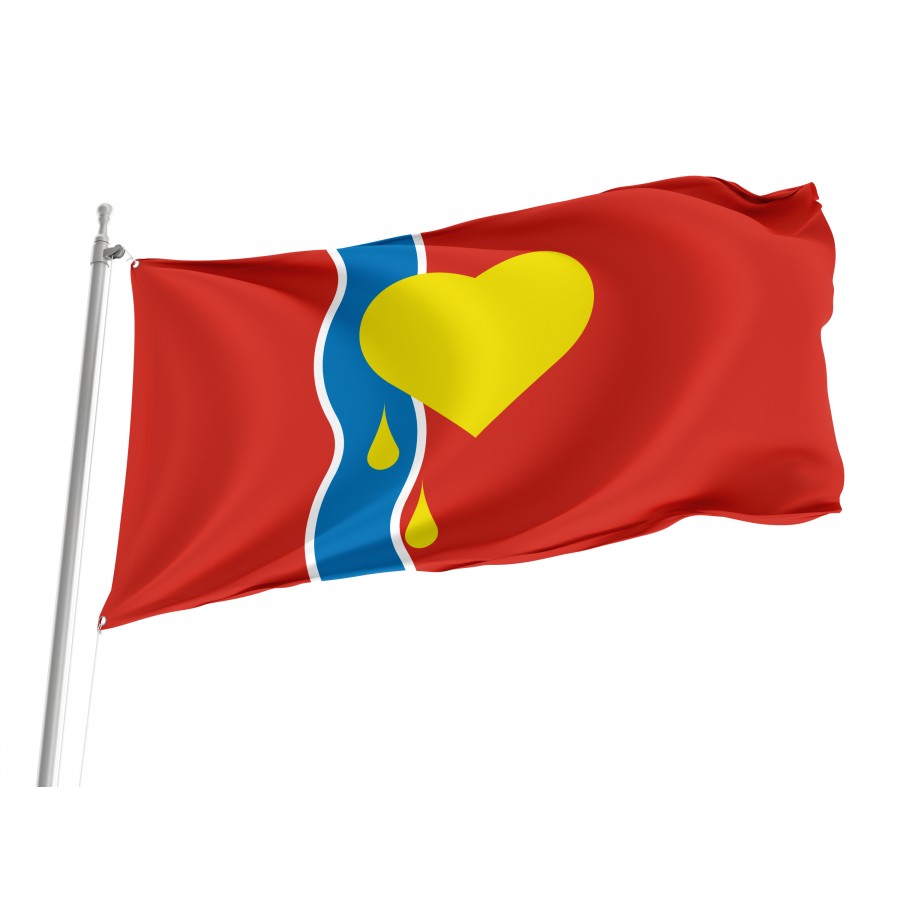 Flag Of Susuman, Patriotic Flags, Unique Design Print, Flags For Indoor & Outdoor Use - High Quality Russia for Indoor and Outdoor Use