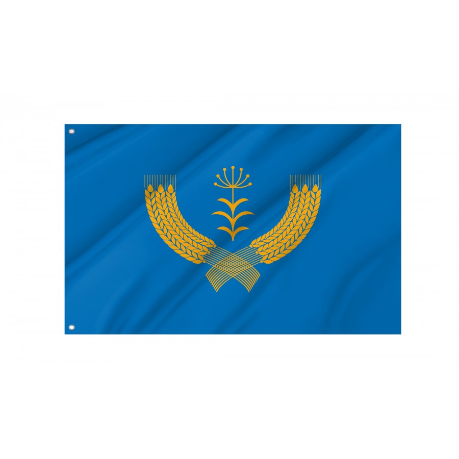 Flag Of Tuymazinsky Rayon, Patriotic Flags, Unique Design Print, Flags For Indoor & Outdoor Use - High Quality Russia for Indoor and Outdoor Use