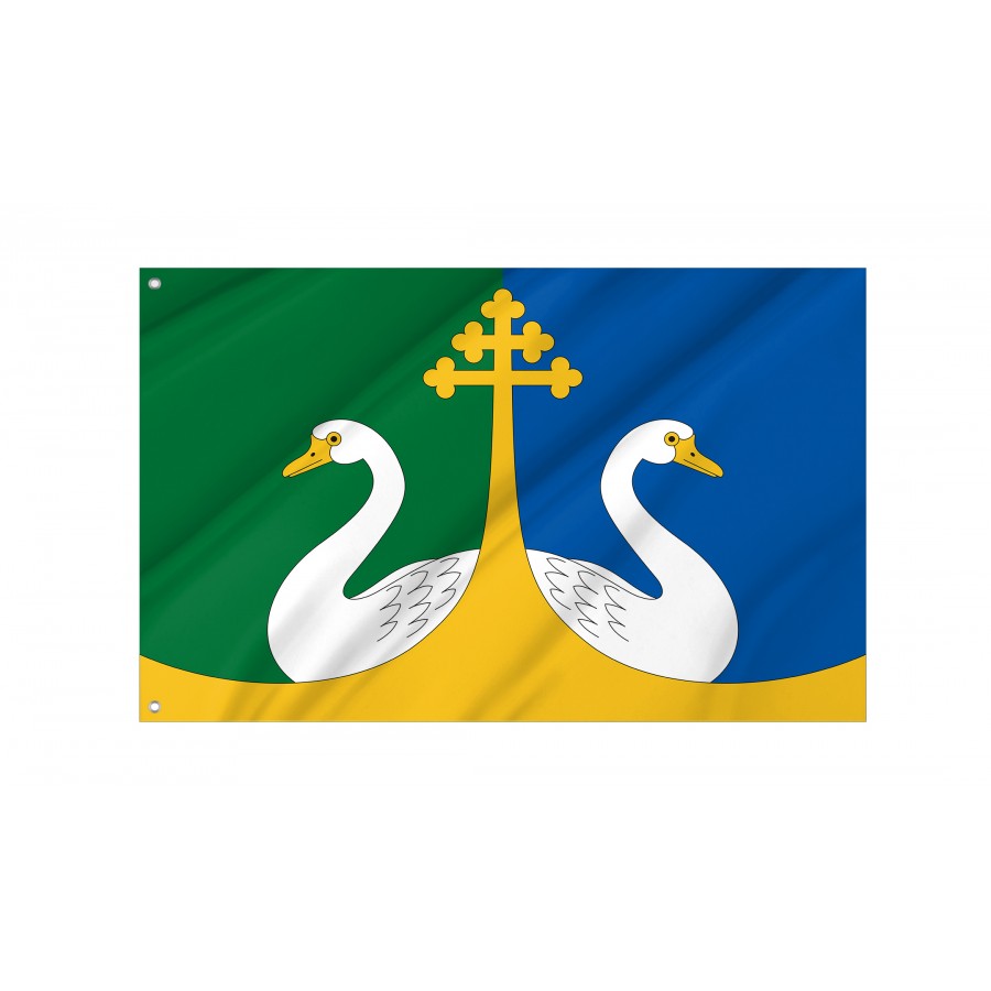 Flag Of Tyukovskoe Rural Settlement, Patriotic Flags, Unique Design Print, Flags For Indoor & Outdoor Use - High Quality Russia for Indoor and Outdoor Use