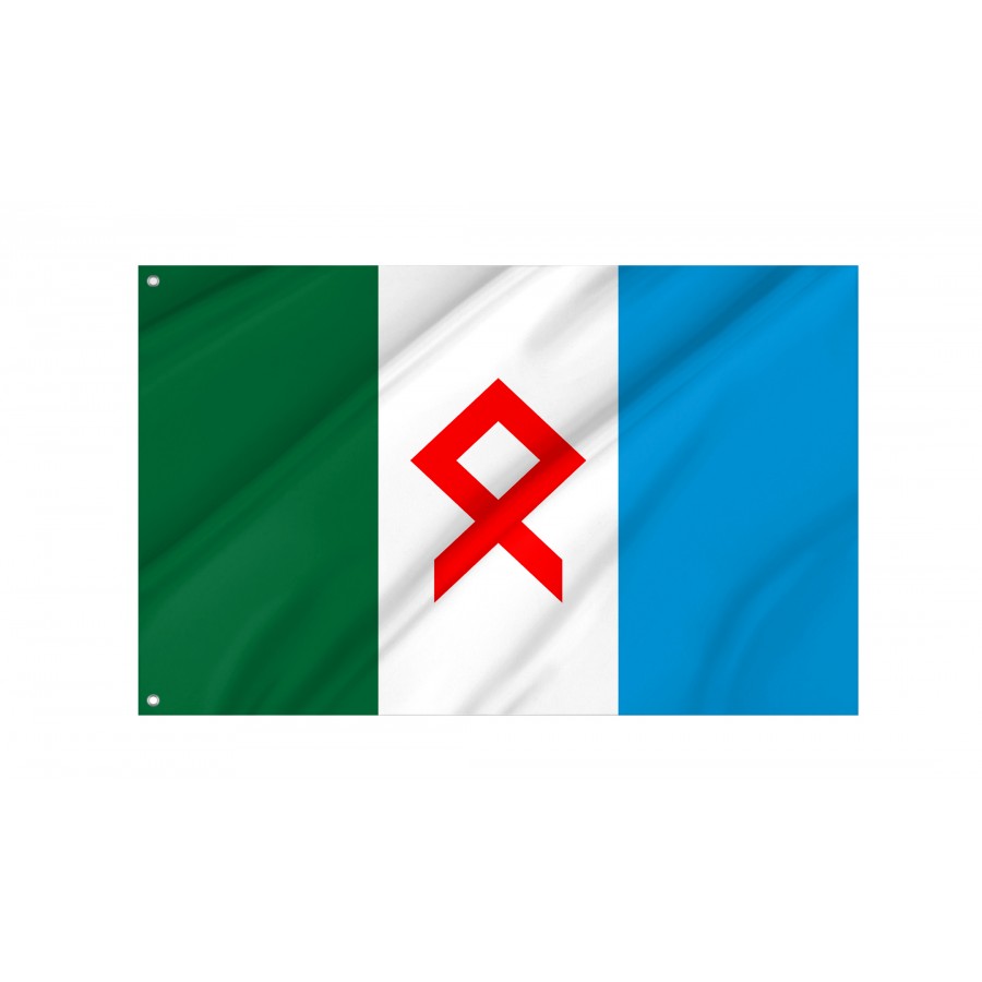 Flag Of Yakshur-Bodya, Patriotic Flags, Unique Design Print, Flags For Indoor & Outdoor Use - High Quality Russia for Indoor and Outdoor Use