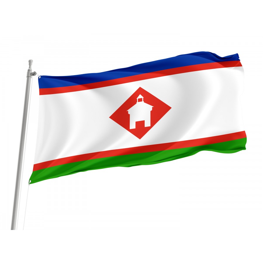 Flag Of Yakutsk, Patriotic Flags, Unique Design Print, Flags For Indoor & Outdoor Use - High Quality Russia for Indoor and Outdoor Use
