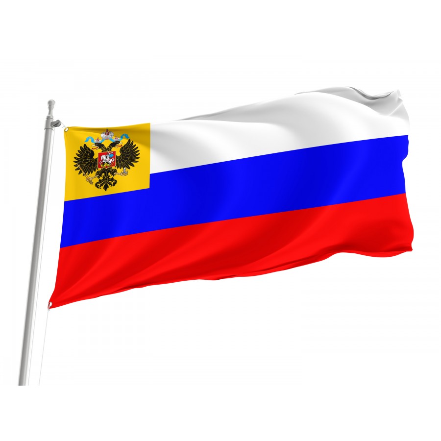 Private Flag Of Russia 1914-1917, Patriotic Flags, Unique Design Print, Flags For Indoor & Outdoor Use - High Quality Russia for Indoor and Outdoor Use