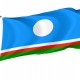 Flag of Sakha, Patriotic Flags, Unique Design Print, Flags for Indoor & Outdoor Use - Imagine 1