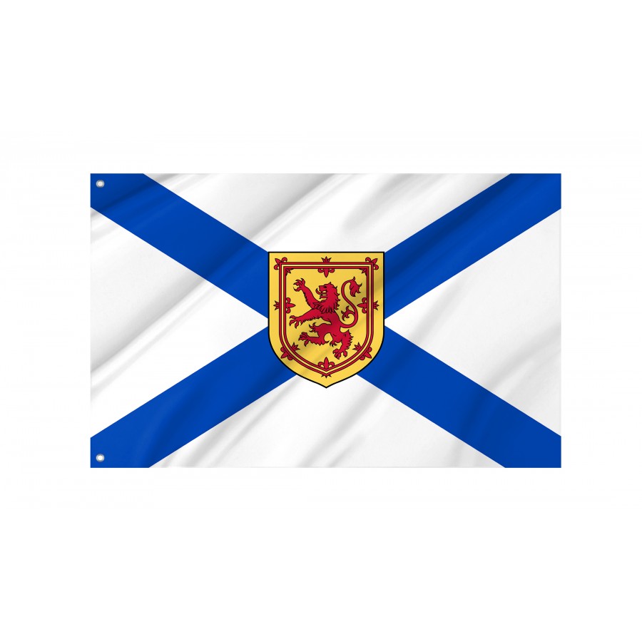 Flag of Nova Scotia, Patriotic Flags, Unique Design Print, Flags for Indoor & Outdoor Use, SCO--1