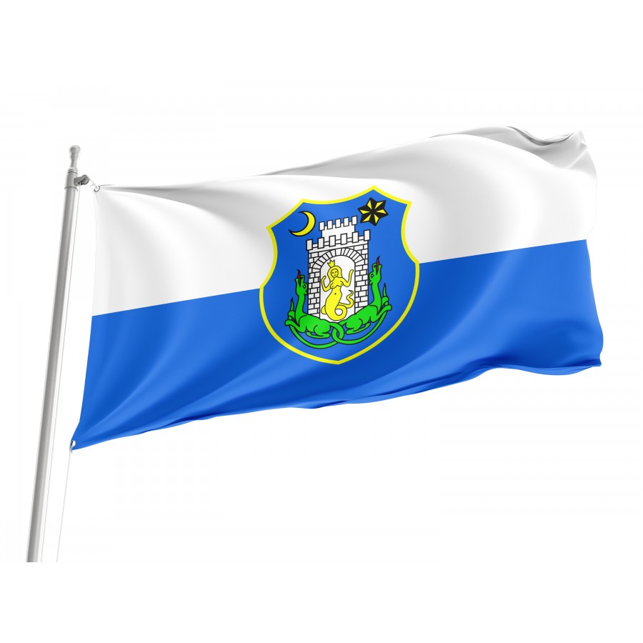 Flag of Municipality of Kamnik, Slovenia, Patriotic Flags, Unique Design Print, Flags for Indoor & Outdoor Use