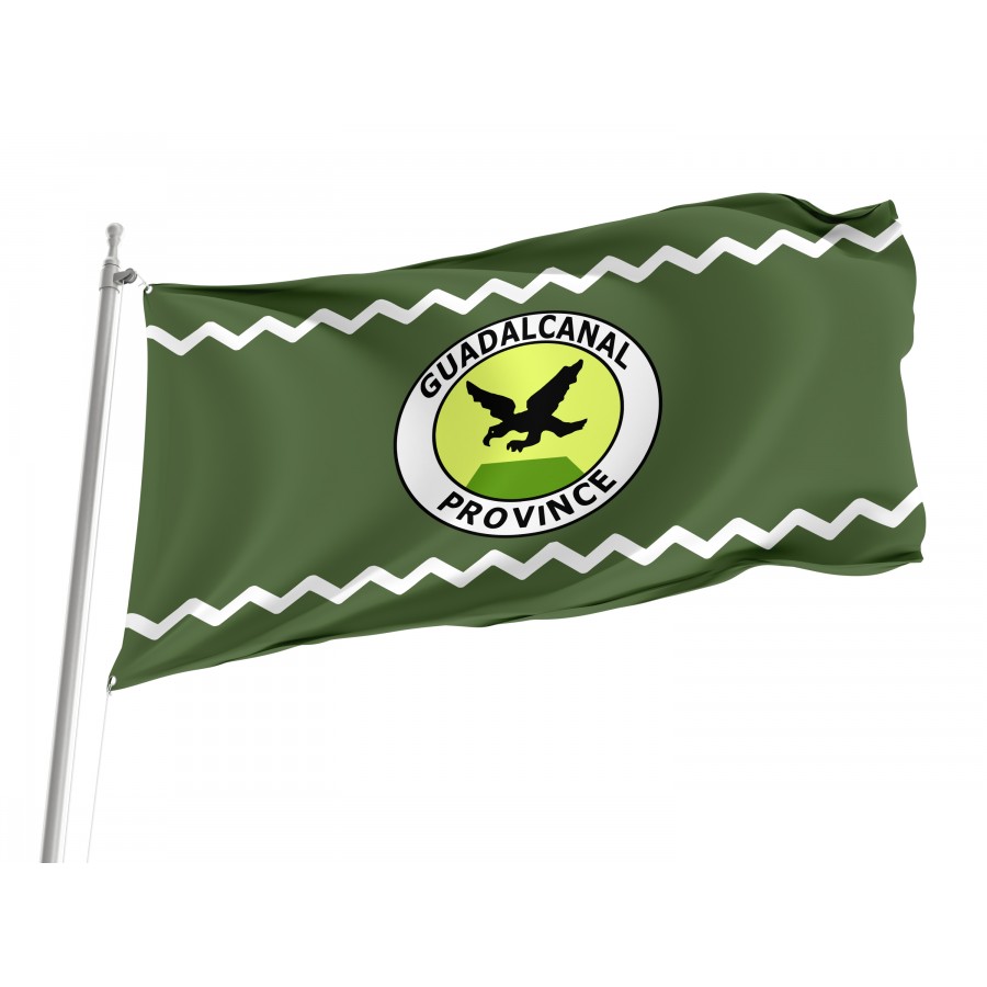 Flag of Guadalcanal, Solomon Islands, Patriotic Flags, Unique Design Print, Flags for Indoor & Outdoor Use