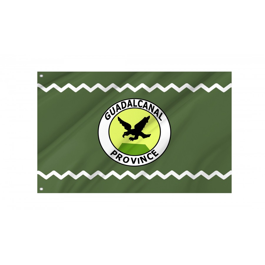 Flag of Guadalcanal, Solomon Islands, Patriotic Flags, Unique Design Print, Flags for Indoor & Outdoor Use