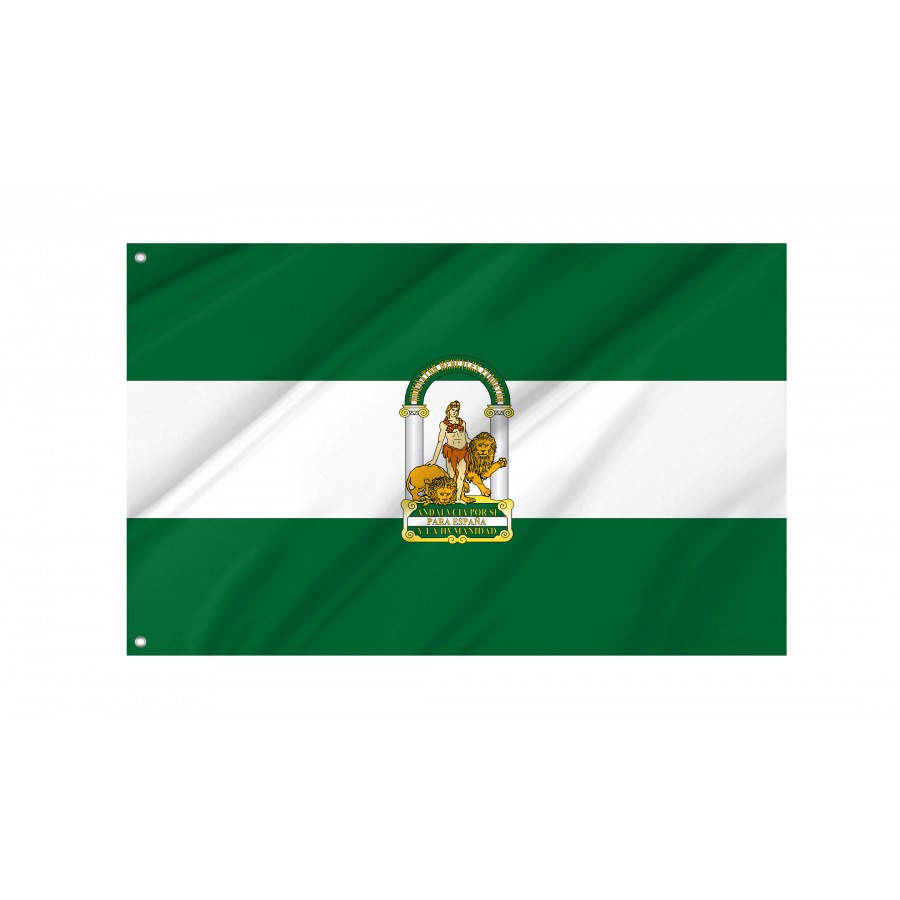 Flag Of Andalusia, Patriotic Flags, Unique Design Print, Flags For Indoor & Outdoor Use - High Quality Andalusia for Indoor and Outdoor Use