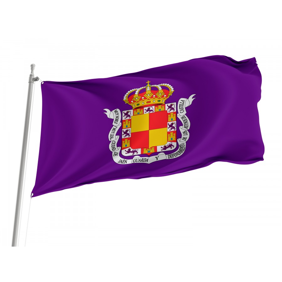 Flag Of City Of Jaén, Andalusia, Patriotic Flags, Unique Design Print, Flags For Indoor & Outdoor Use - High Quality Andalusia for Indoor and Outdoor Use