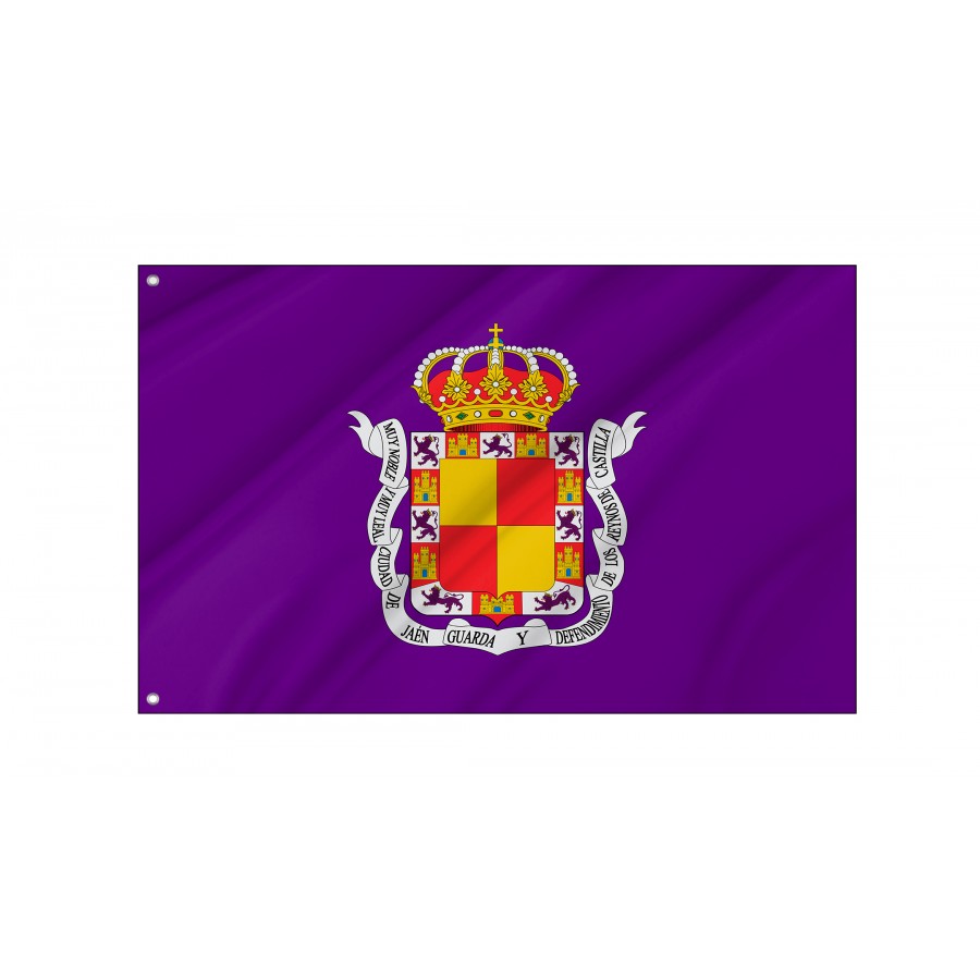 Flag Of City Of Jaén, Andalusia, Patriotic Flags, Unique Design Print, Flags For Indoor & Outdoor Use - High Quality Andalusia for Indoor and Outdoor Use