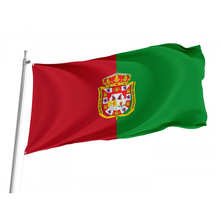 Flag Province Of Granada, Andalusia, Patriotic Flags, Unique Design Print, Flags For Indoor & Outdoor Use - High Quality Andalusia for Indoor and Outdoor Use