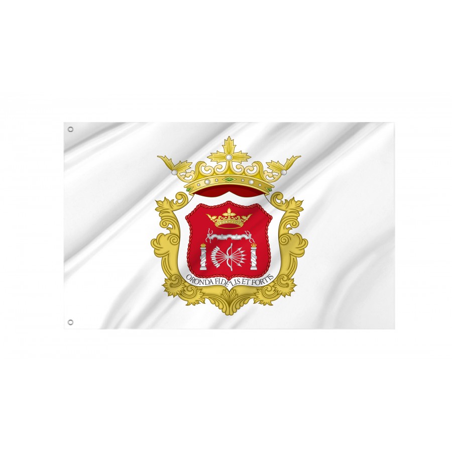 Flag Of Ronda, Malaga, Andalucia, Patriotic Flags, Unique Design Print, Flags For Indoor & Outdoor Use - High Quality Andalusia for Indoor and Outdoor Use