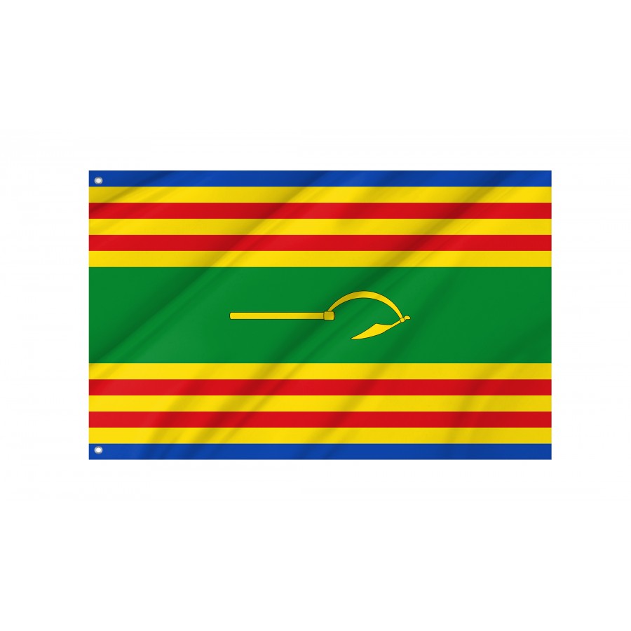 Flag Of Aladrén, Zaragoza, Patriotic Flags, Unique Design Print, Flags For Indoor & Outdoor Use - High Quality Aragon for Indoor and Outdoor Use