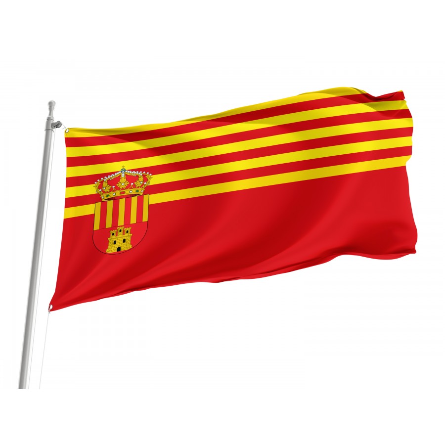 Flag Of Alagón, Zaragoza, Patriotic Flags, Unique Design Print, Flags For Indoor & Outdoor Use - High Quality Aragon for Indoor and Outdoor Use