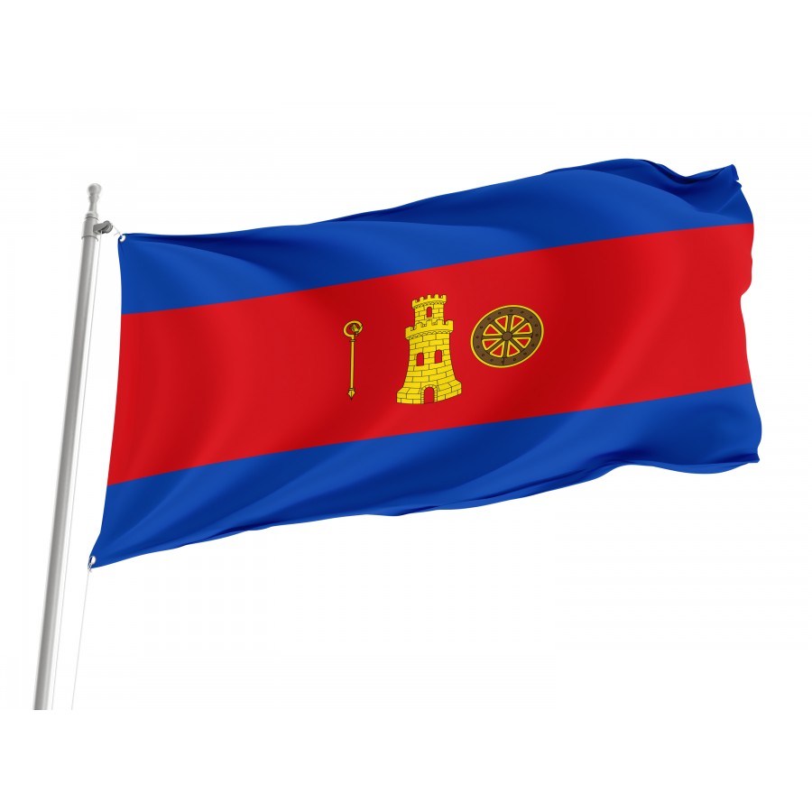 Flag Of Alborge, Zaragoza, Patriotic Flags, Unique Design Print, Flags For Indoor & Outdoor Use - High Quality Aragon for Indoor and Outdoor Use
