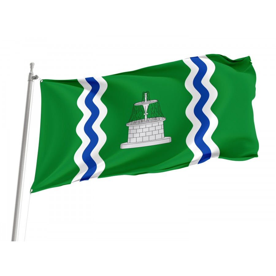 Flag Of Alfamén, Zaragoza, Patriotic Flags, Unique Design Print, Flags For Indoor & Outdoor Use - High Quality Aragon for Indoor and Outdoor Use