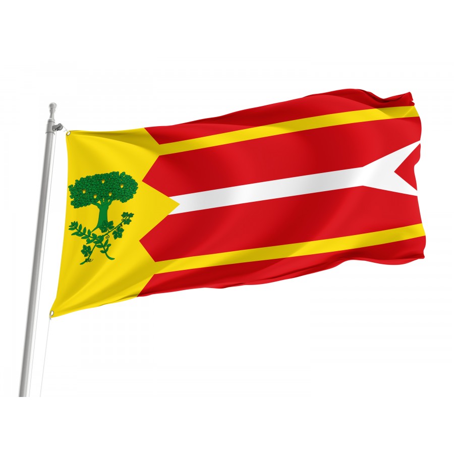 Flag Of Alpartir, Zaragoza, Patriotic Flags, Unique Design Print, Flags For Indoor & Outdoor Use - High Quality Aragon for Indoor and Outdoor Use