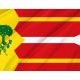 Flag of Alpartir, Zaragoza, Patriotic Flags, Unique Design Print, Flags for Indoor & Outdoor Use - Imagine 2