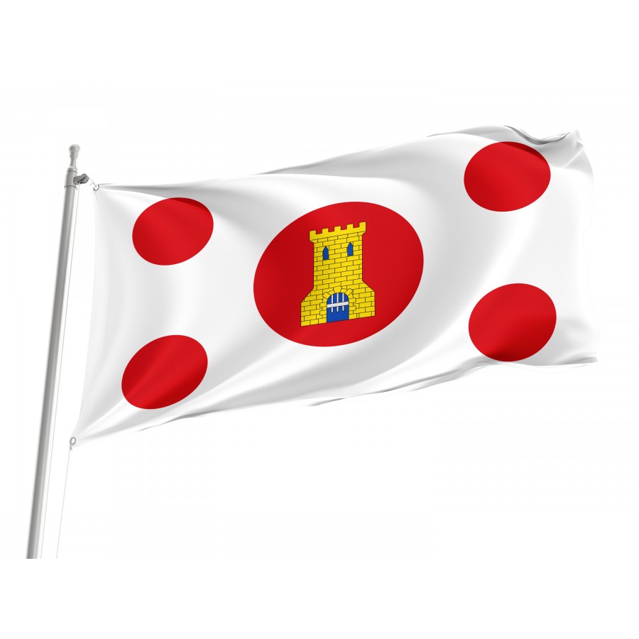 Flag Of Aniñón, Zaragoza, Patriotic Flags, Unique Design Print, Flags For Indoor & Outdoor Use - High Quality Aragon for Indoor and Outdoor Use