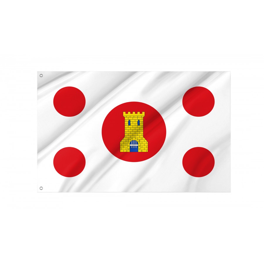 Flag Of Aniñón, Zaragoza, Patriotic Flags, Unique Design Print, Flags For Indoor & Outdoor Use - High Quality Aragon for Indoor and Outdoor Use