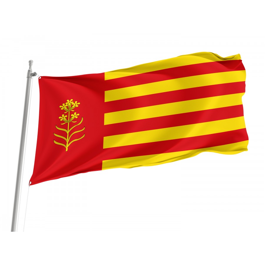 Flag Of Azuara, Zaragoza, Patriotic Flags, Unique Design Print, Flags For Indoor & Outdoor Use - High Quality Aragon for Indoor and Outdoor Use