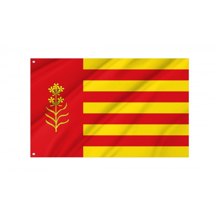 Flag Of Azuara, Zaragoza, Patriotic Flags, Unique Design Print, Flags For Indoor & Outdoor Use - High Quality Aragon for Indoor and Outdoor Use