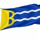 Flag of Bardallur, Zaragoza, Patriotic Flags, Unique Design Print, Flags for Indoor & Outdoor Use - Imagine 1