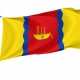 Flag of Boquiñeni, Zaragoza, Patriotic Flags, Unique Design Print, Flags for Indoor & Outdoor Use - Imagine 1