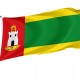 Flag of Bulbuente, Zaragoza, Patriotic Flags, Unique Design Print, Flags for Indoor & Outdoor Use - Imagine 1